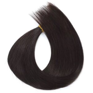 Keratin I Tip Prebond Hair Extensions Natural Black